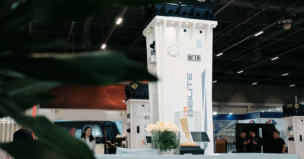 Beilite Turkey Branch Hydraulic Breakers Exhibitions