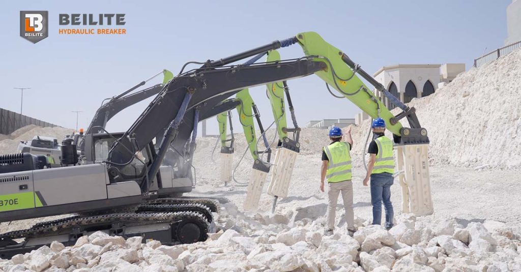 Beilite Excavator Hydraulic Breakers for rock breaking
