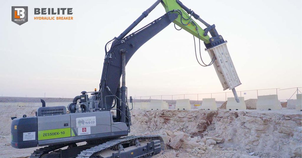 Beilite Excavator Hydraulic Breakers and Spare Parts